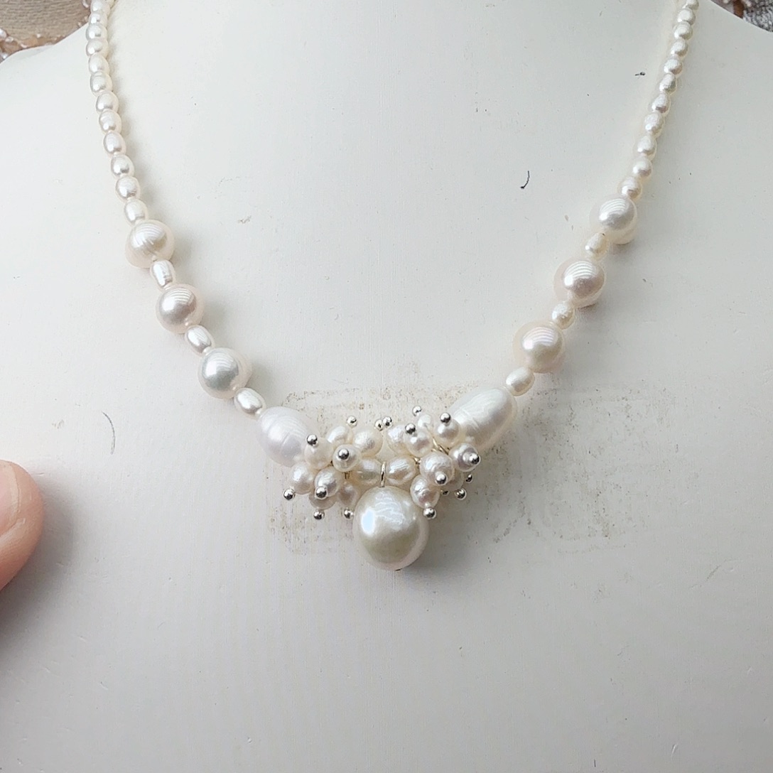 淡水珍珠颈饰未镶嵌