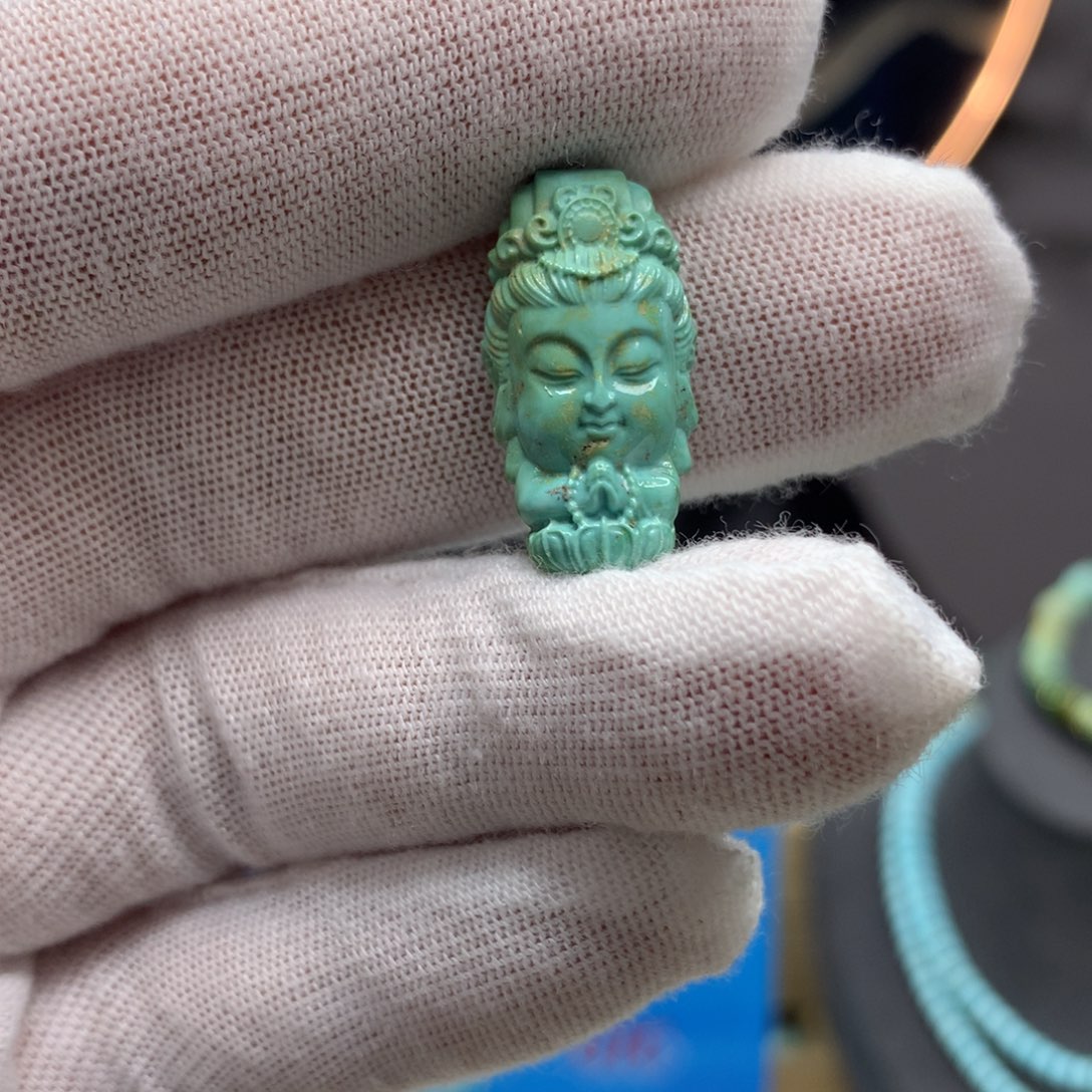 绿松石挂件未镶嵌