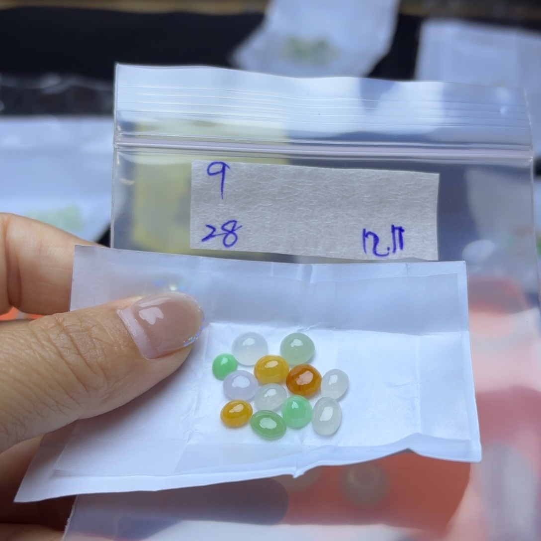 定制翡翠未镶嵌不退