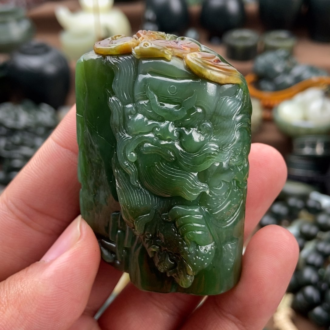 和田玉挂件未镶嵌