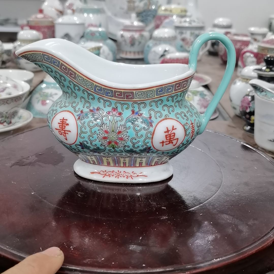 当代景德镇陶瓷工艺品晓*牙