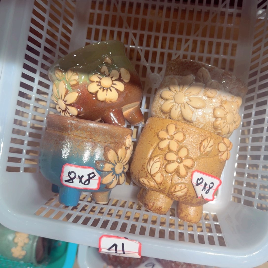 紫砂花盆粗陶盆醋