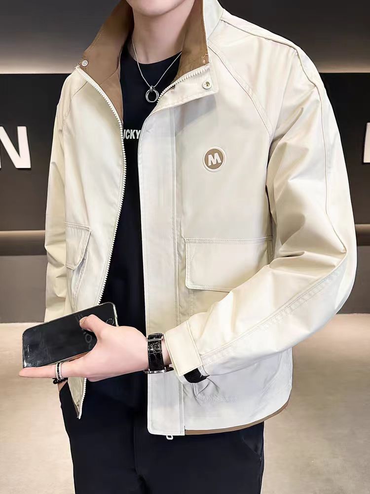 春季新款夹克休闲百搭外套#12675