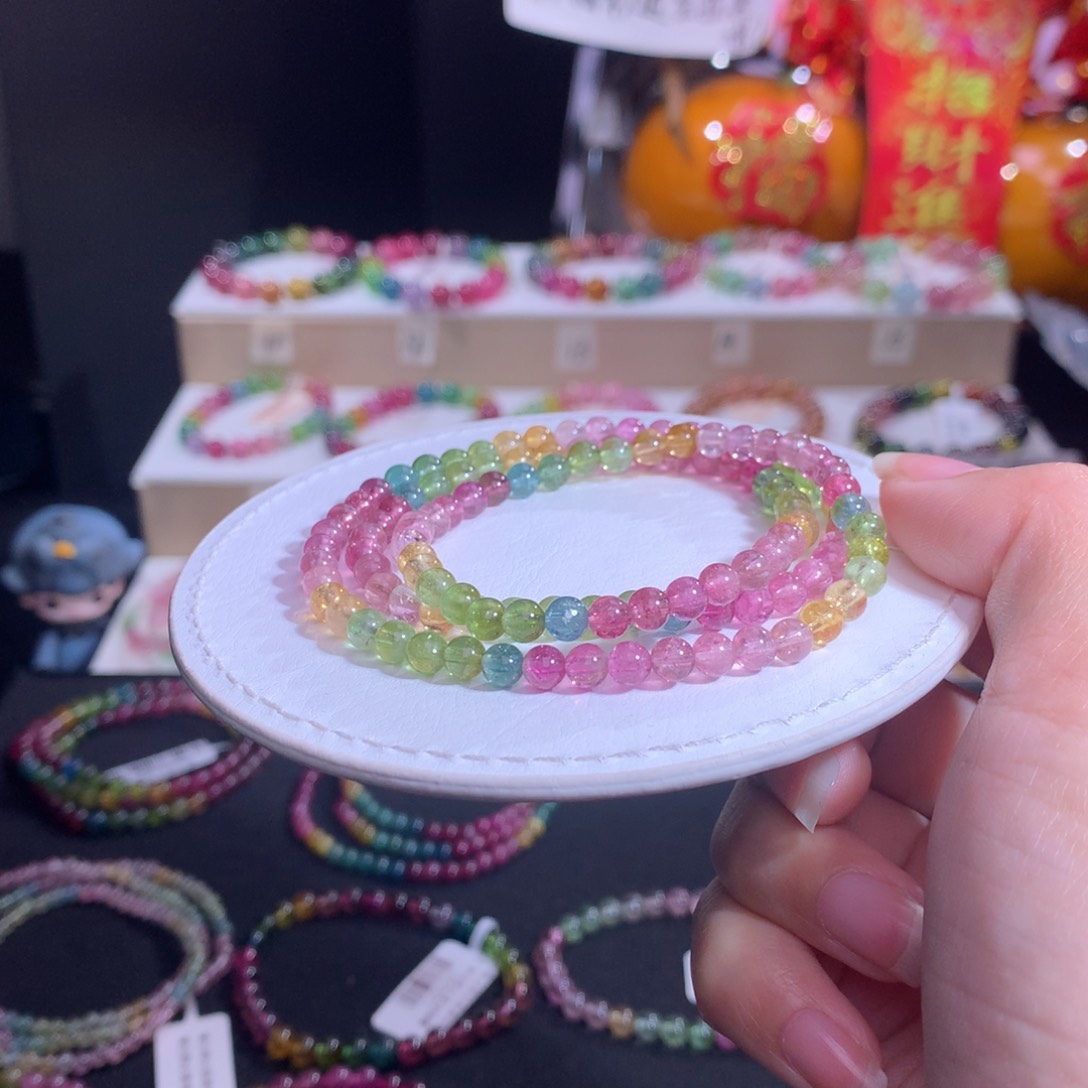 碧玺手链未镶嵌碧玺