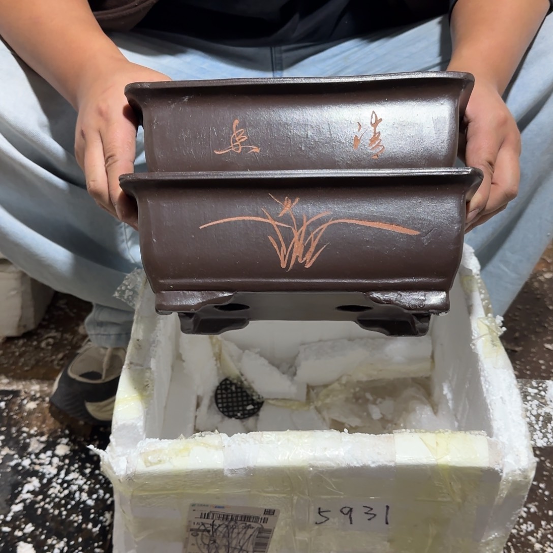 花盆紫砂瑕疵和瑕疵