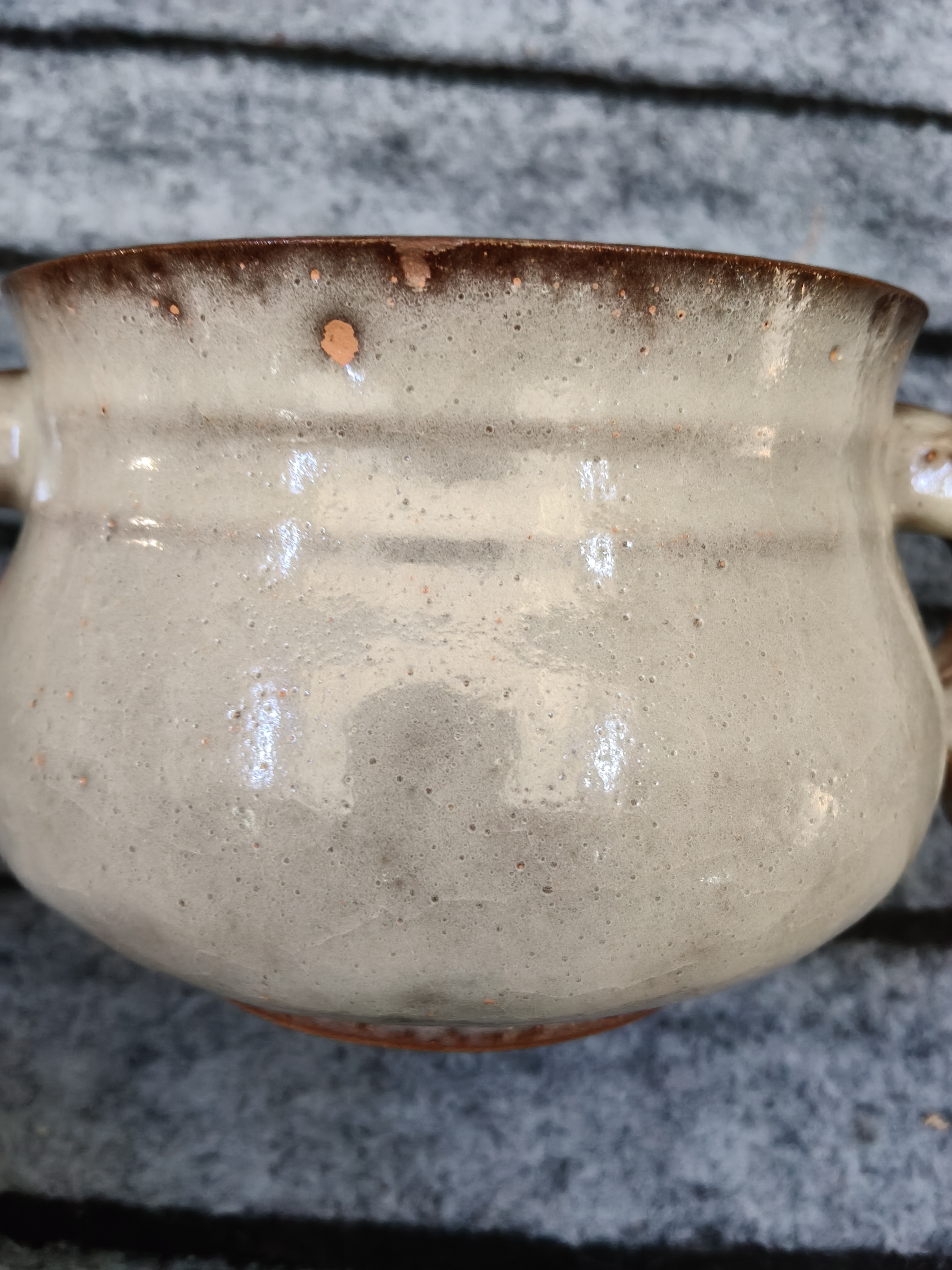 双耳龙泉平底香炉