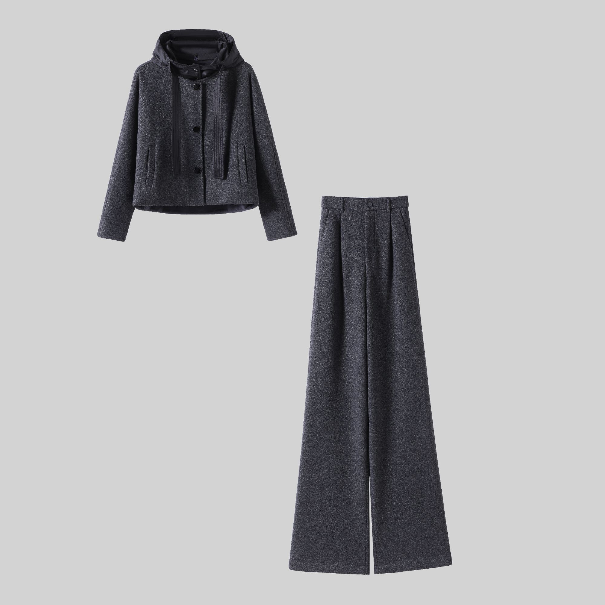 〈纪朵研〉1807少女风女装休闲风西装卫衣时尚套装