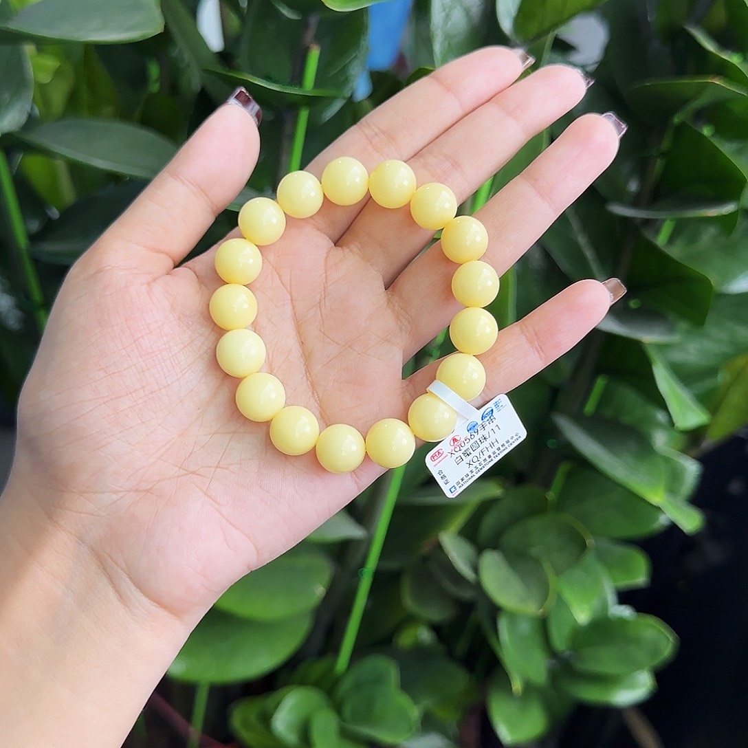 琥珀颈饰未镶嵌手串11m