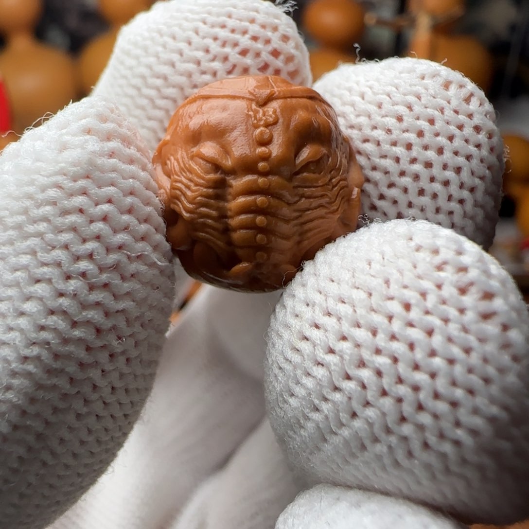 猴头核桃吊坠象神