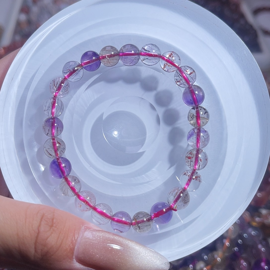 水晶手链未镶嵌超七7