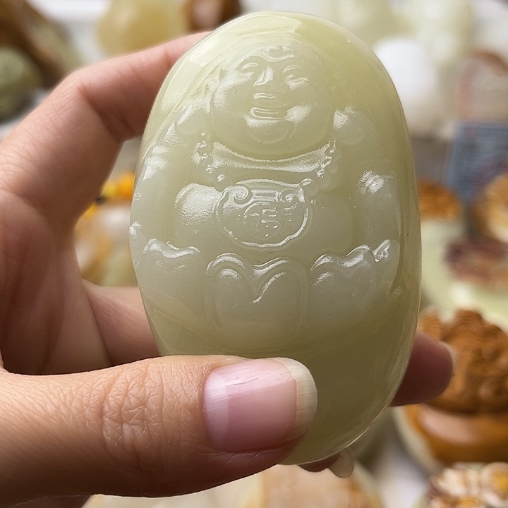 石材古青石不退换佛