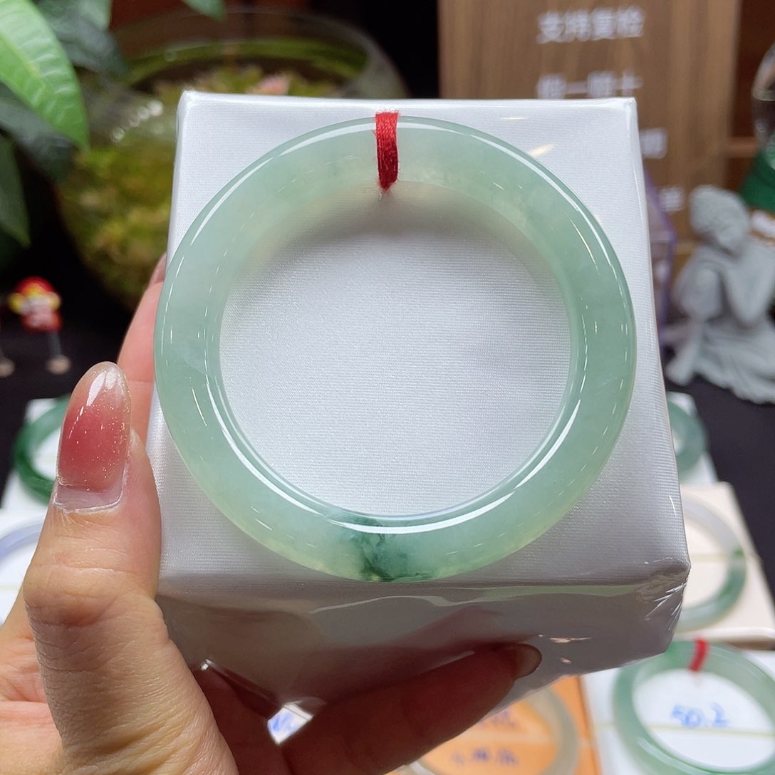 翡翠手镯未镶嵌96 号链接