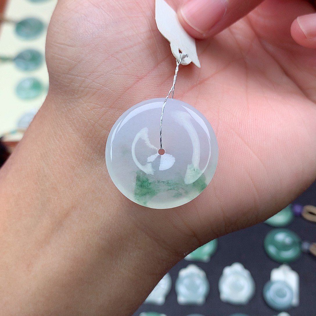 颈饰未镶嵌翡翠5 尺寸27-4.5