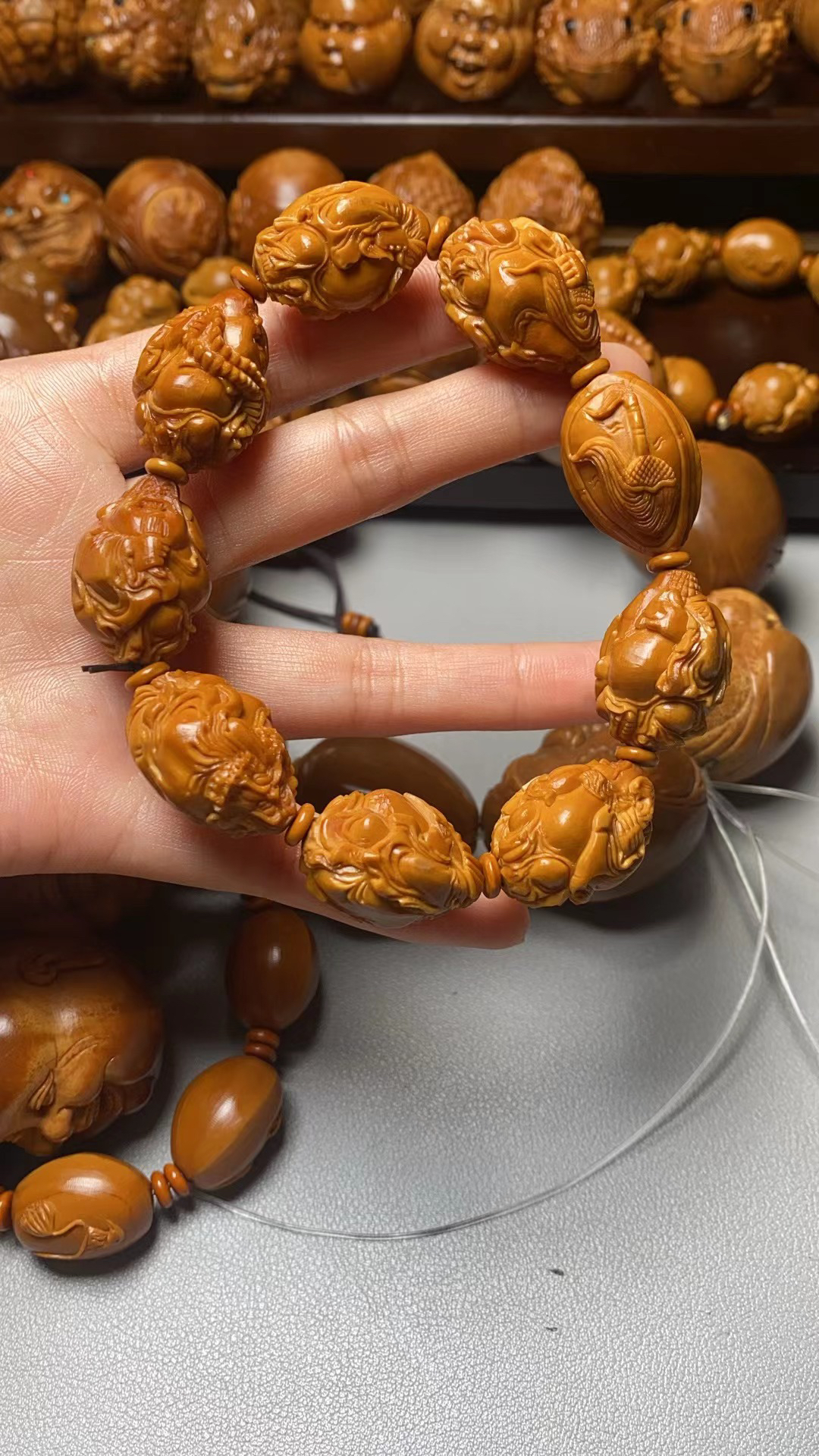 巴西大橄榄雕刻的