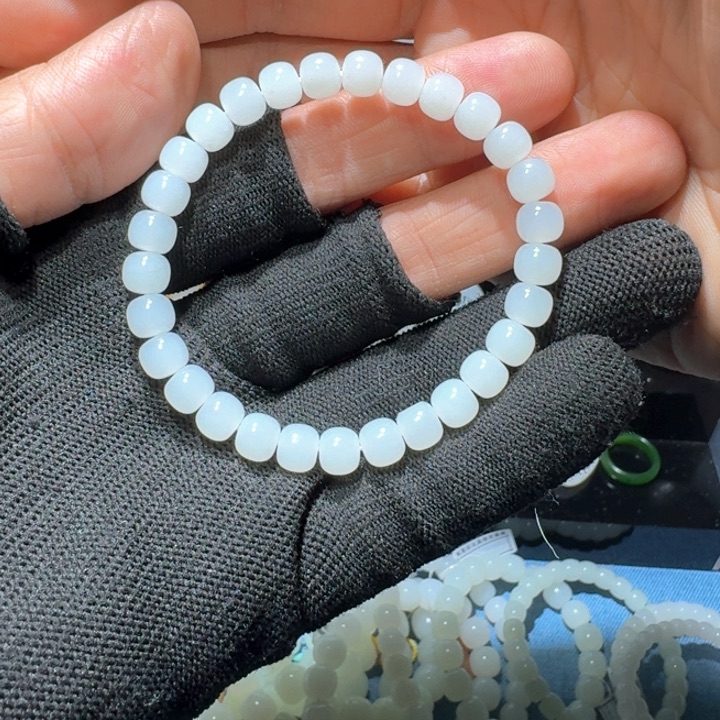 和田玉颈饰未镶嵌宁**远