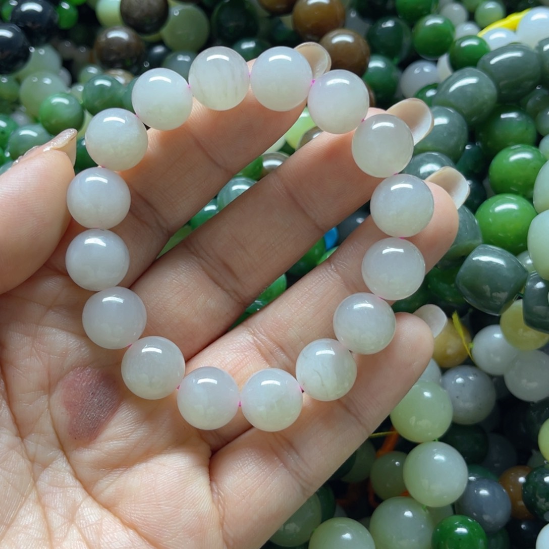 和田玉手链未镶嵌