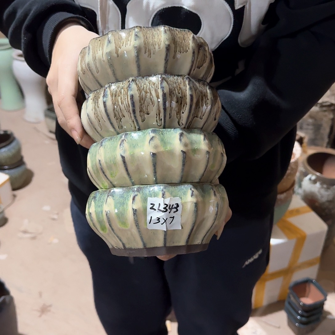 红陶紫砂花盆 厂家直销