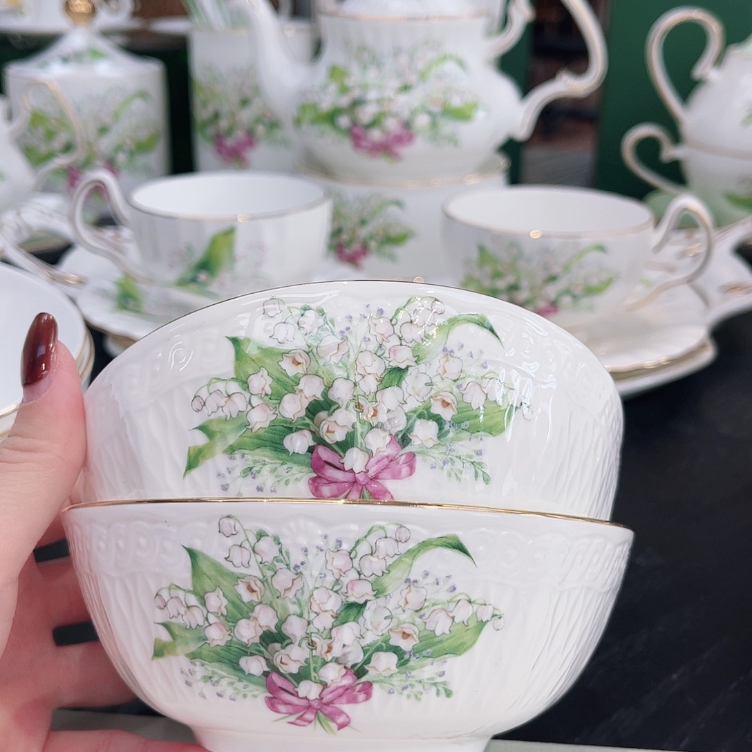 骨瓷饭碗13厘米///