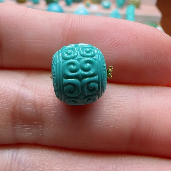 绿松石未镶嵌配饰