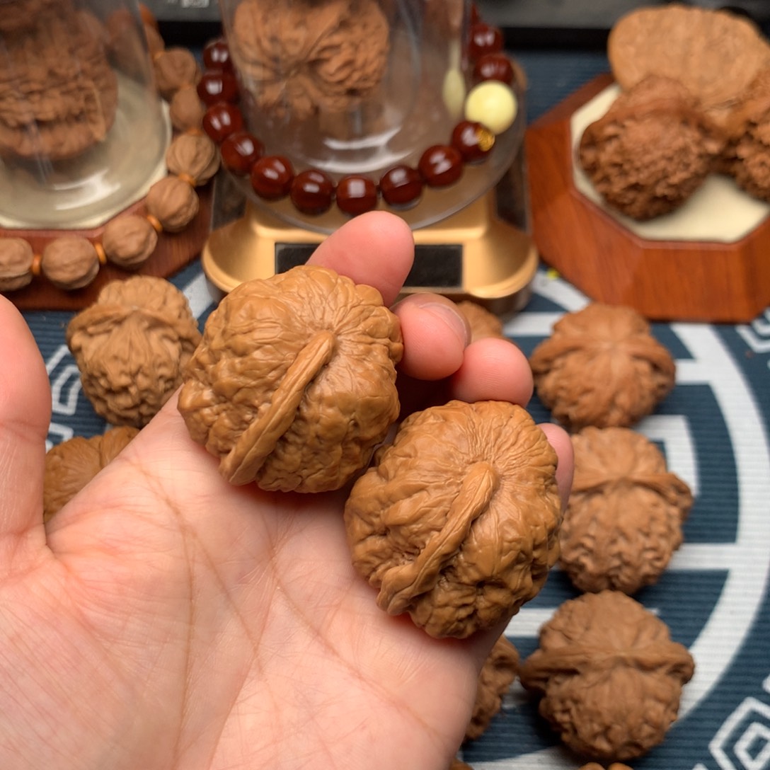 把件文玩核桃一帆风顺（修）