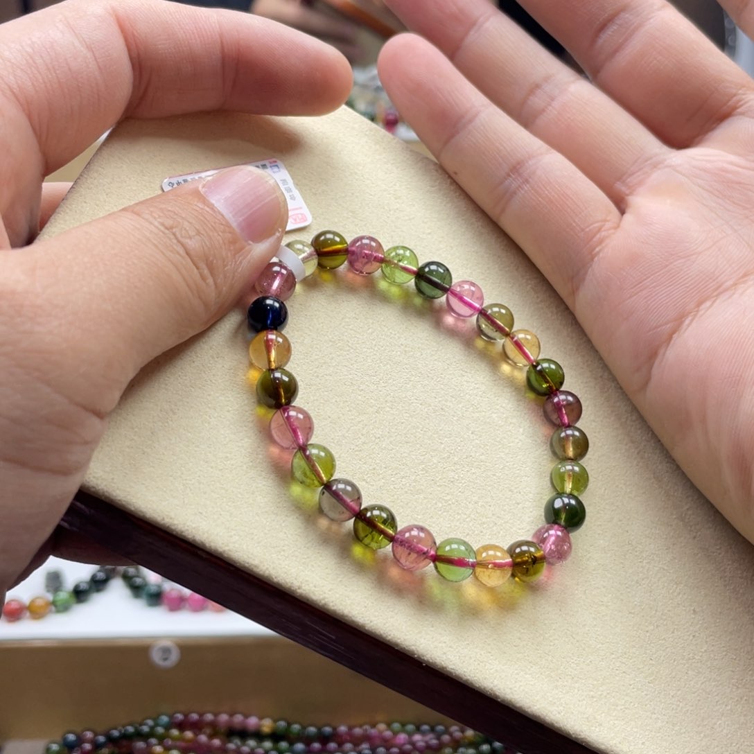 碧玺手串未镶嵌7mm.mmmmmmmm