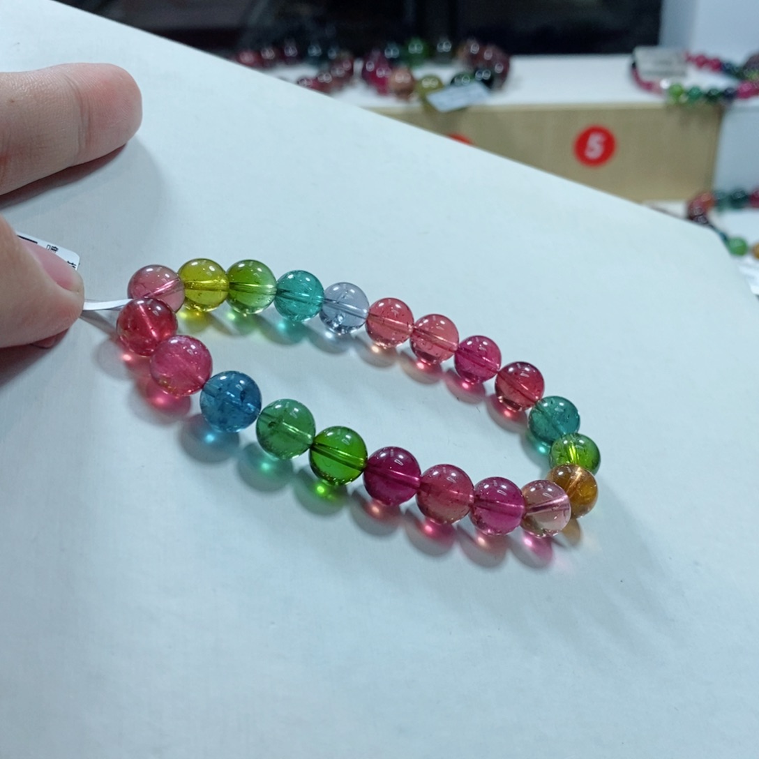 碧玺手链未镶嵌A****X碧玺