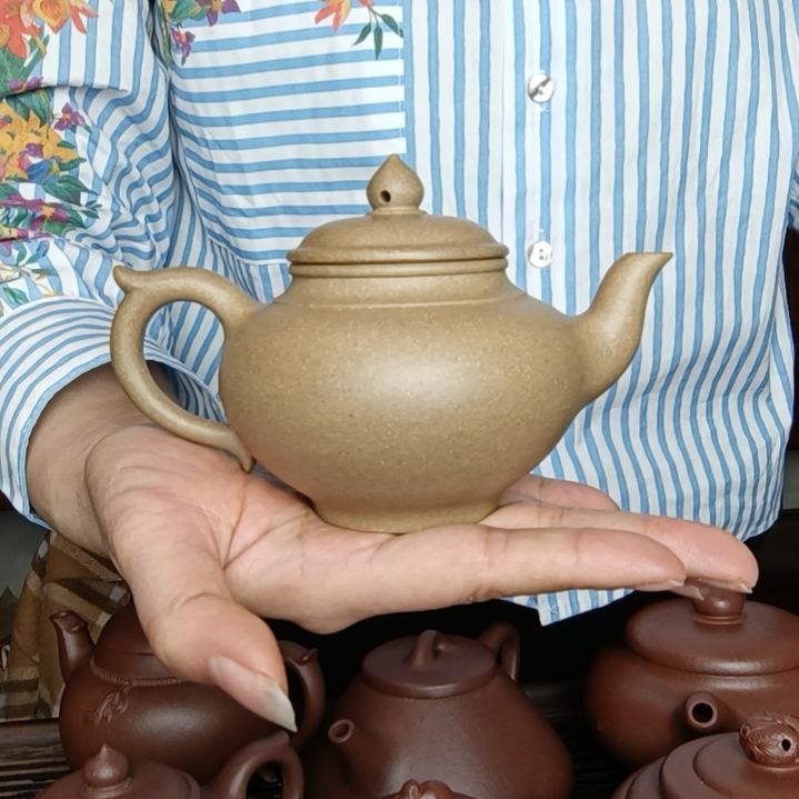 紫砂茶壶清*原段段泥