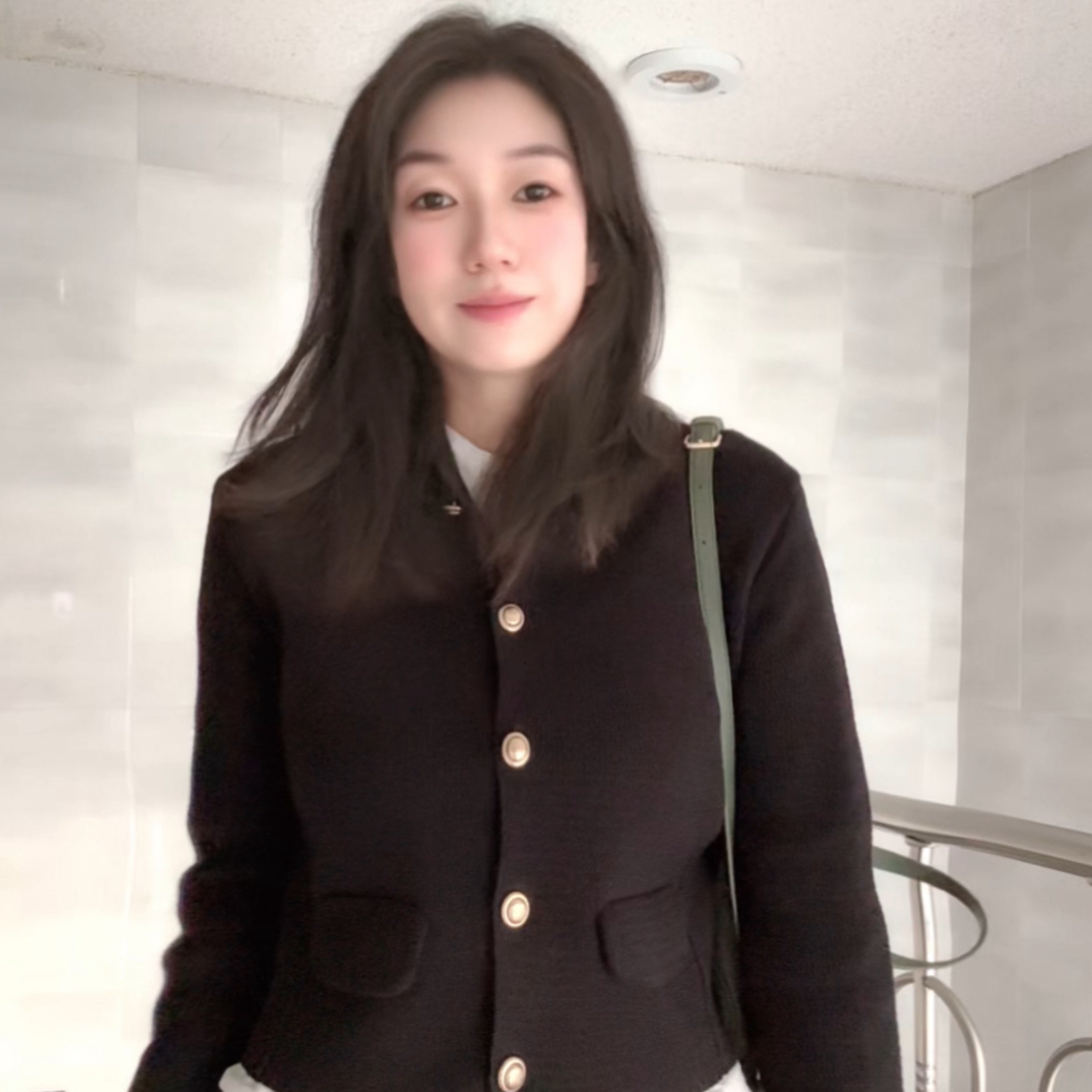 720羊毛开衫短外套