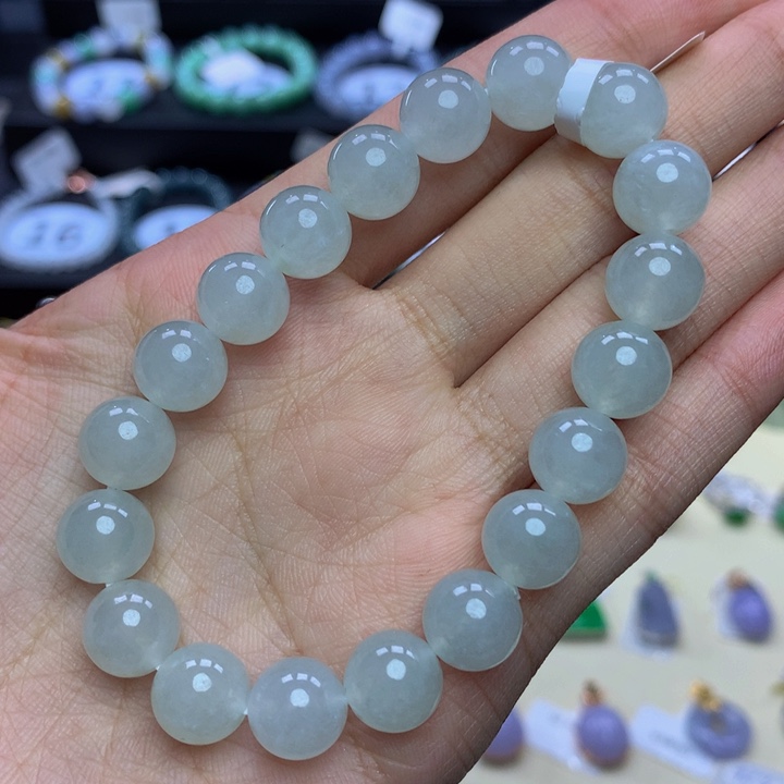 翡翠手链未镶嵌雪****好翡翠