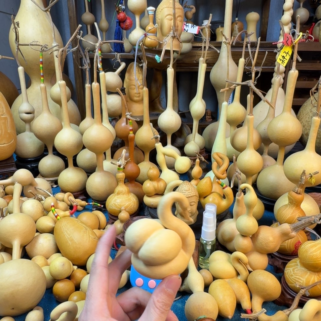 C***具天鹅葫芦手把葫芦