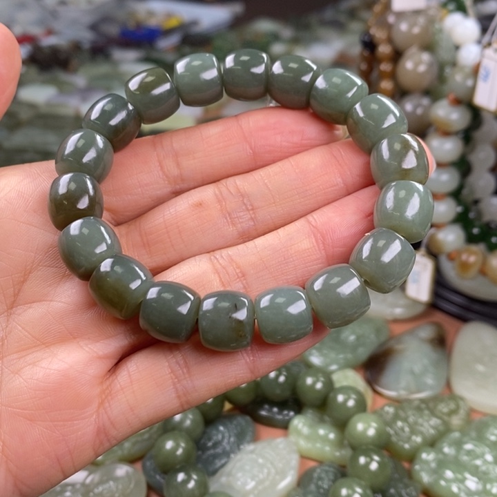 和田玉未镶嵌吊坠(不含链)予