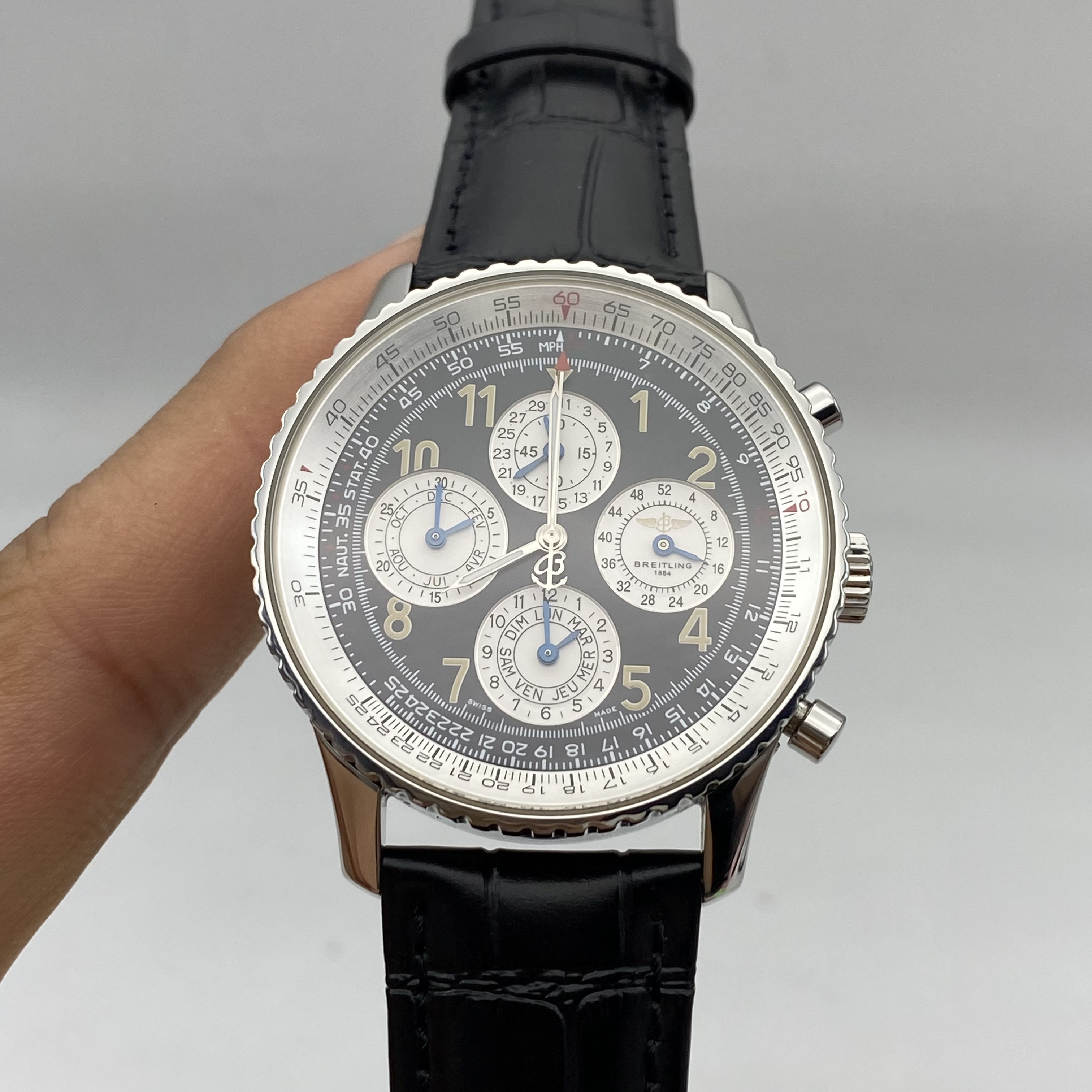 95新 BREITLING/百年灵 百年灵 航空计时 表径：41.5mm
