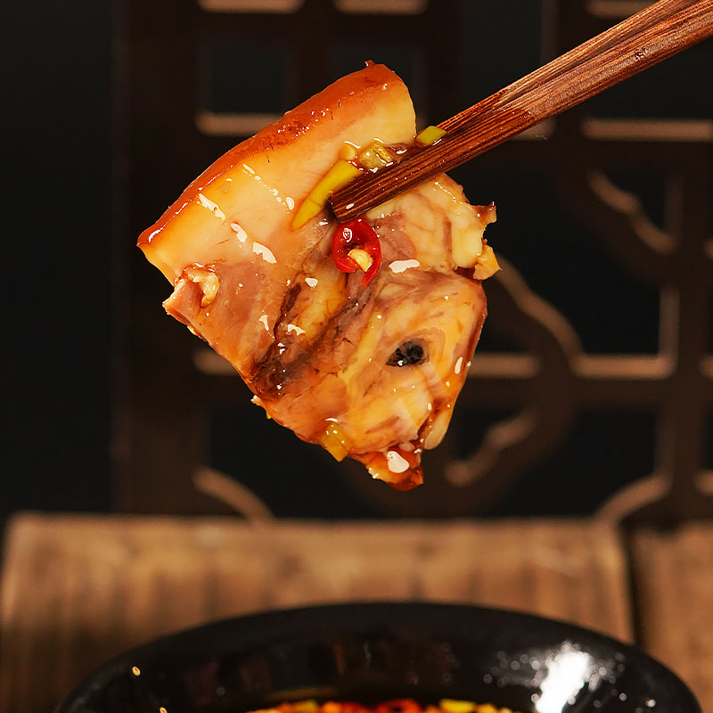 黑六【下酒菜组合3】北京黑猪熟食组合4袋 蒜香肠 猪心 猪脸 肉皮冻 下酒小菜开袋即食解馋零食