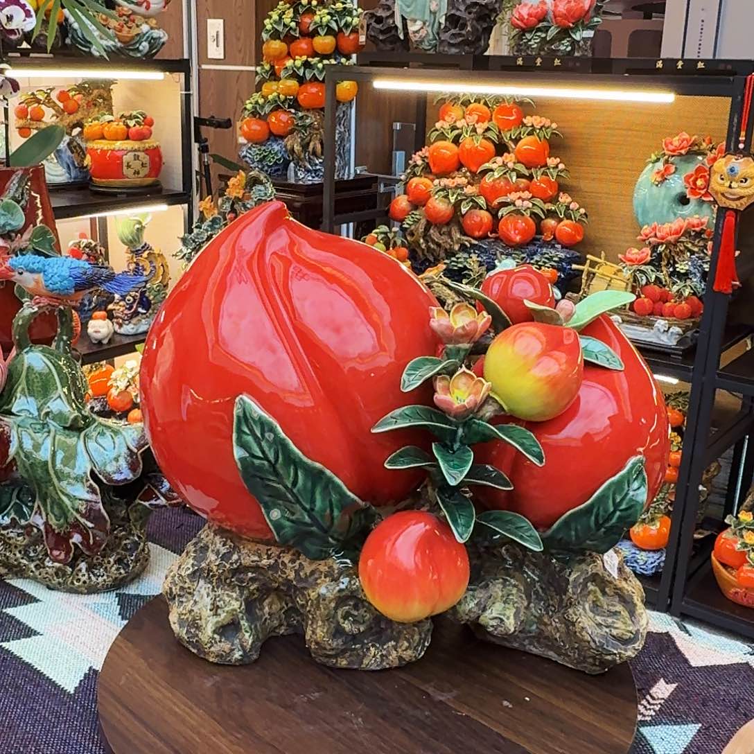 跟***行陶瓷40长度大红桃精品