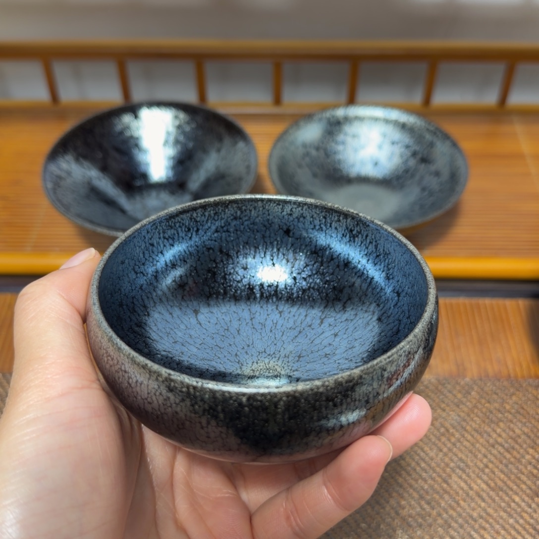 茶盏建盏手工制作主人杯茶杯的