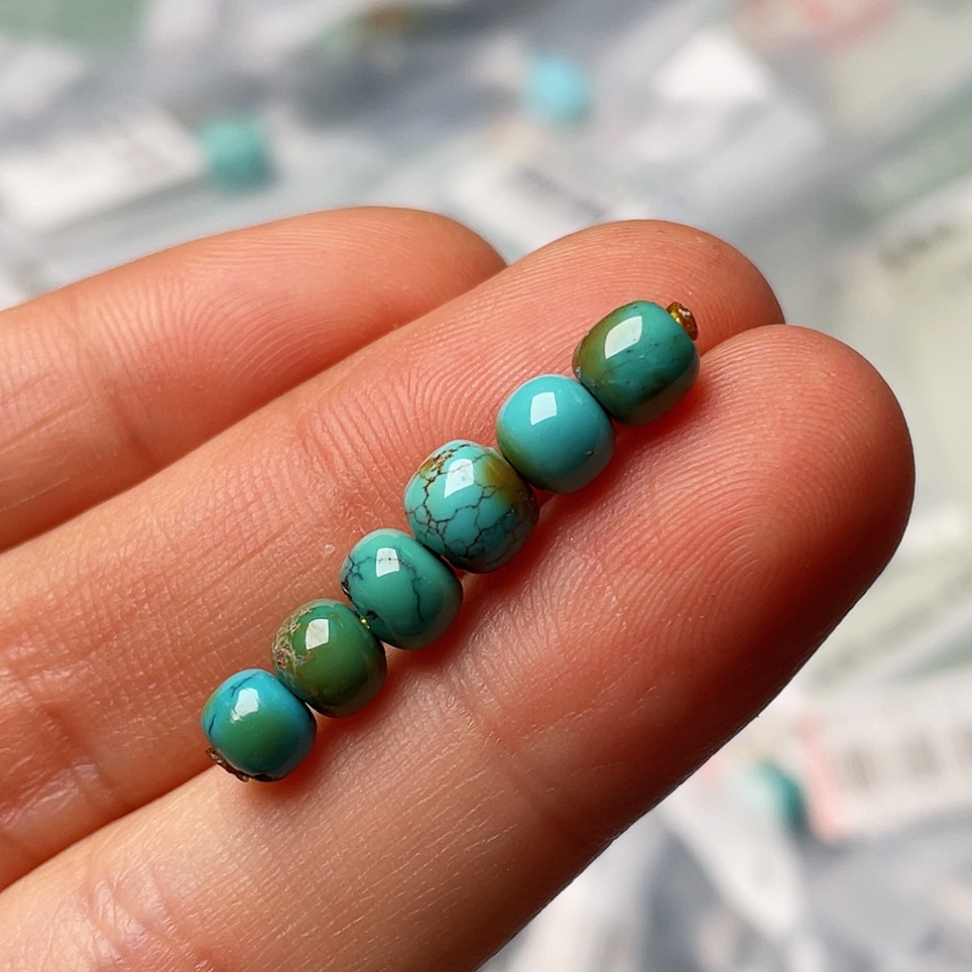 绿松石珠宝半成品未镶嵌