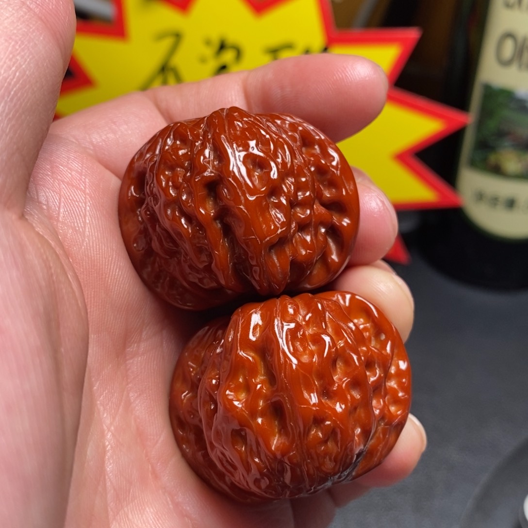 文玩核桃吊坠37磨盘
