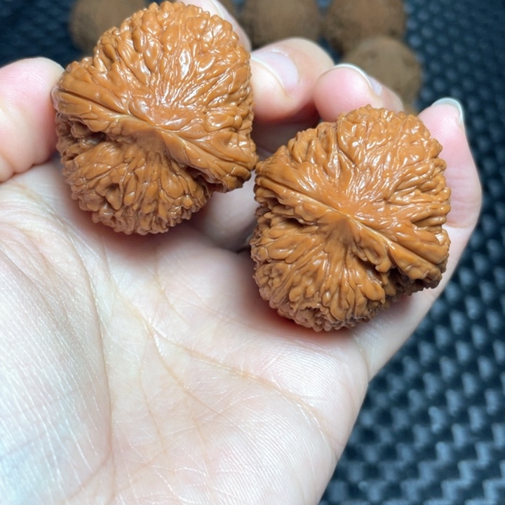 文玩核桃把件37大蒜头