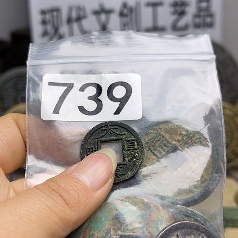 铜沧**栗现代文创工艺品现代花钱