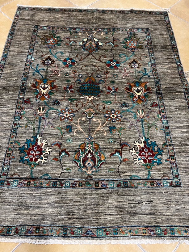 阿富汗手工地毯175x243