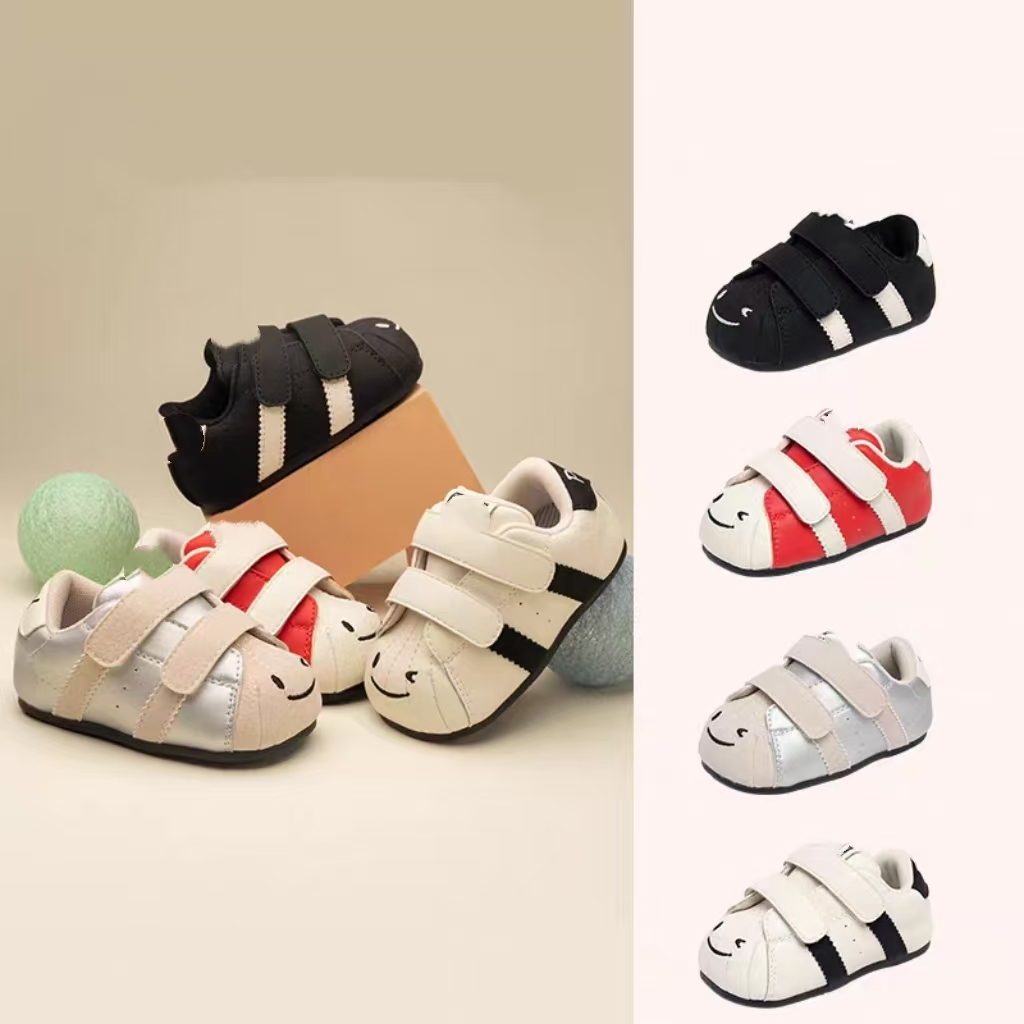 【韩版贝壳】85006秋季丑萌儿童鞋子低帮贝壳板鞋