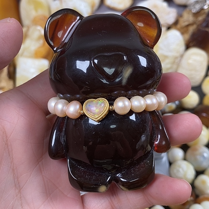 未镶嵌琥珀裸石我