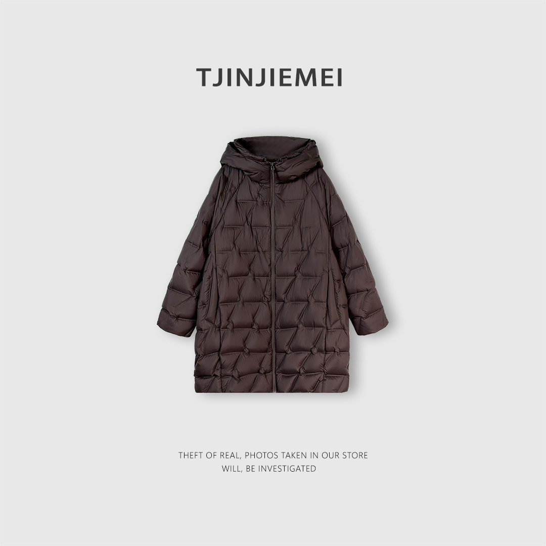 T井姐妹【小江南】设计感精致小众气质温柔羽绒服YRF2512-580644
