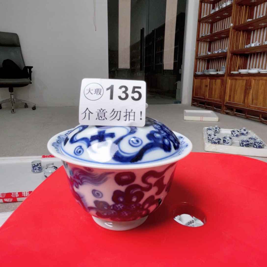 盖碗景德镇陶瓷艺术大暇