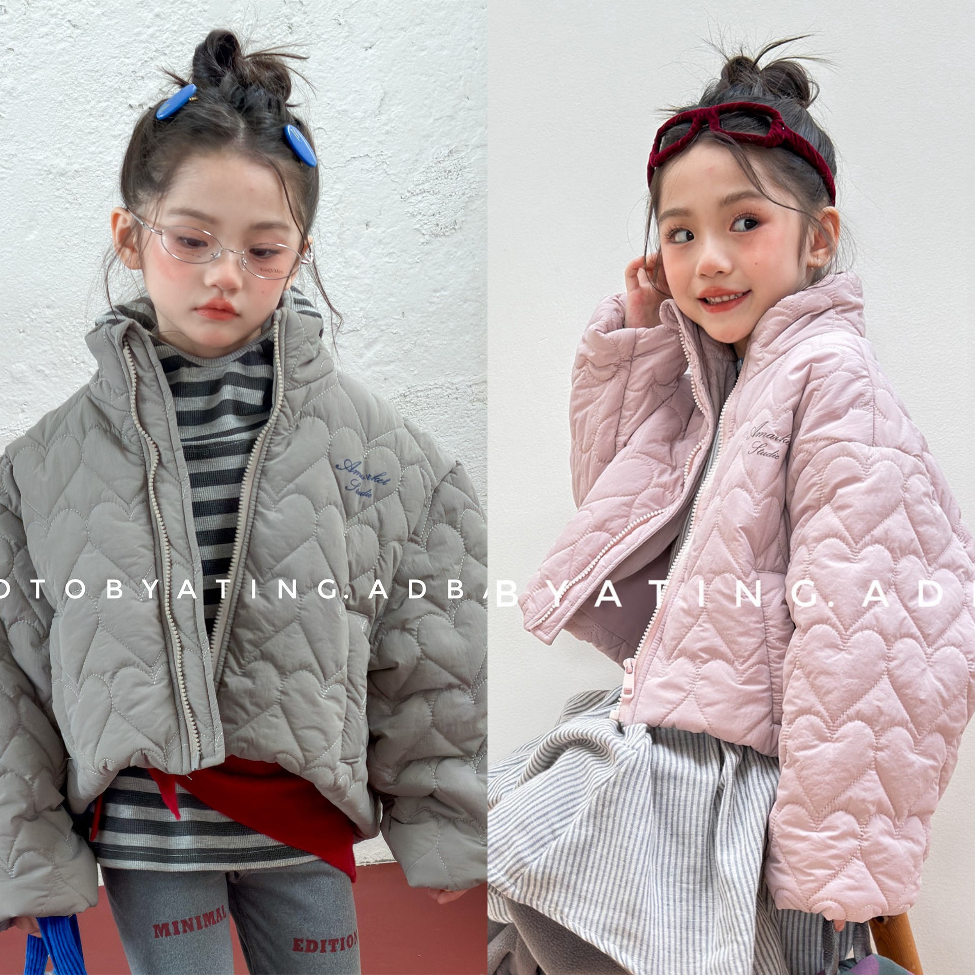 2025童装冬装儿童韩版面包服连帽棉衣女童冬款男童外套棉服