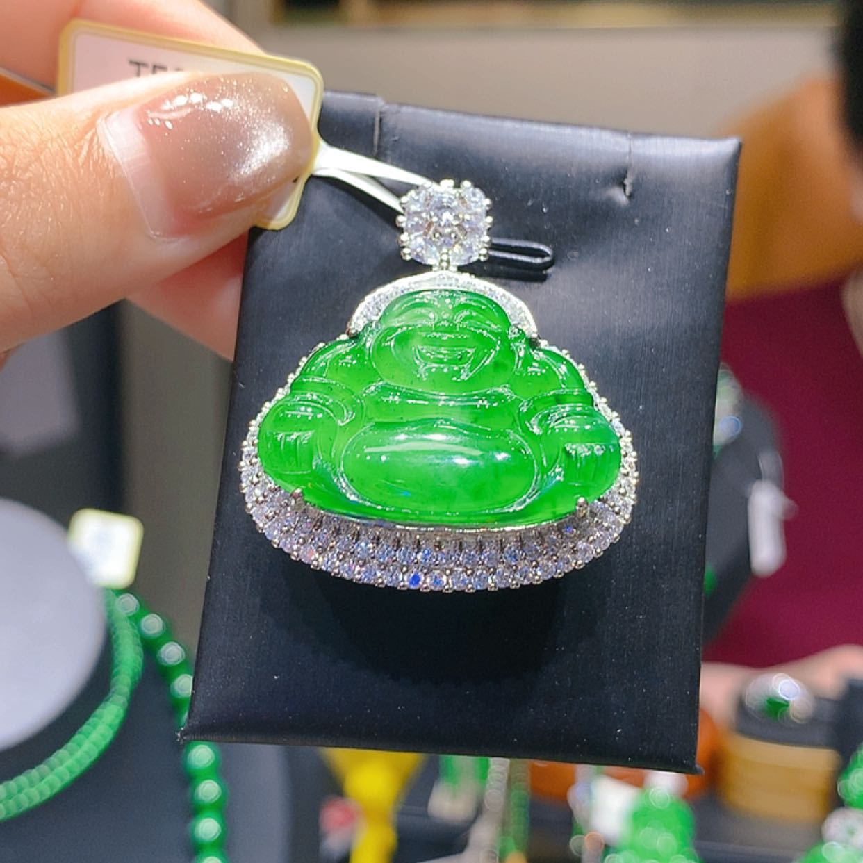 【闪购商品】翡翠未镶嵌颈饰2柒姐