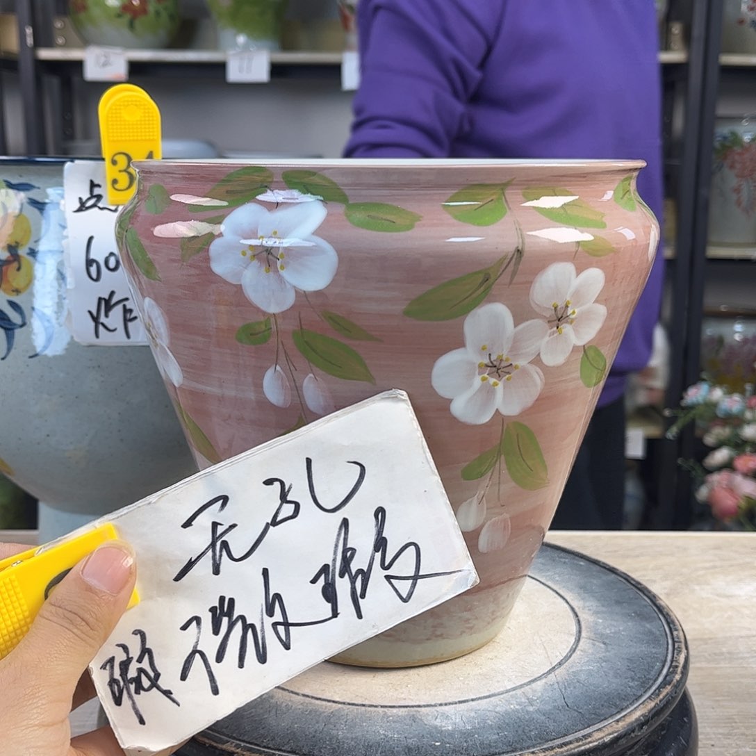 罐1xc景德镇陶瓷花盆