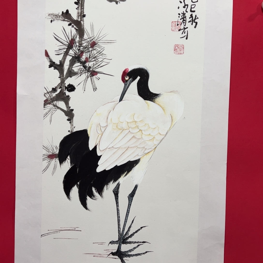 海***人国画冰清老师精品