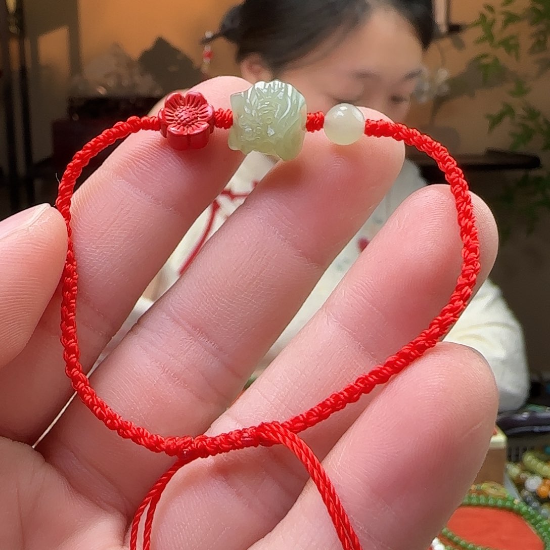 和田玉手链未镶嵌