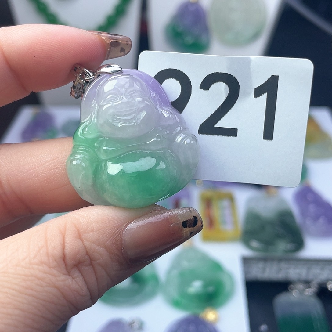 翡翠吊坠(赠链)未镶嵌